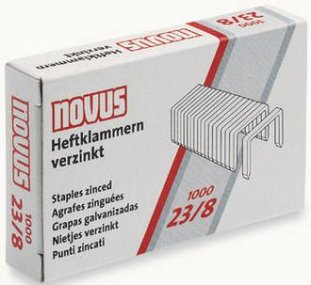Novus Heftklammern 23/8 à 1000