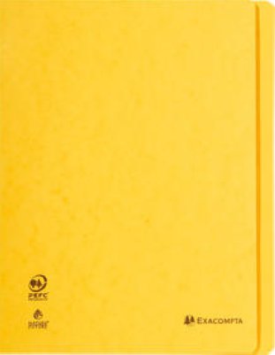 Exacompta Schnellhefter Nature Future Karton A4 gelb