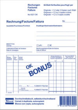 Favorit Rechnungen A5 84 Blatt d