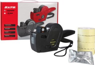 Kendo Preisauszeichnungskoffer 1/6 Ziffern/Währungszeichen