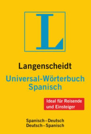 Langenscheidt Universalwörterbuch spanisch-deutsch