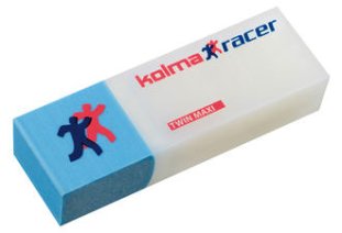 Kolma Radiergummi Racer TwinMaxi 65x12x21mm