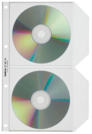 Kolma Zeigetaschen für 2 CD CopyResistant à 25