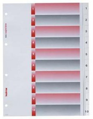 Kolma Register LongLife PP A4 1-10 mit Indexblatt