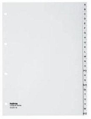 Kolma Register LongLife PP A4 A-Z 24-teilig