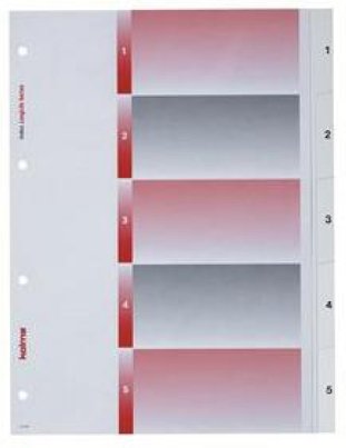 Kolma Register LongLife PP A4 1-5 mit Indexblatt