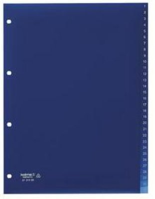 Kolma Register Vista KolmaFlex A4 1-31 nummeriert