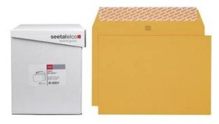 Elco Couvert Gelb Bank Recycling B4 120gr ohne Fenster à 250