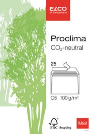 Elco Couvert Proclima C5 100gr ohne Fenster à 25