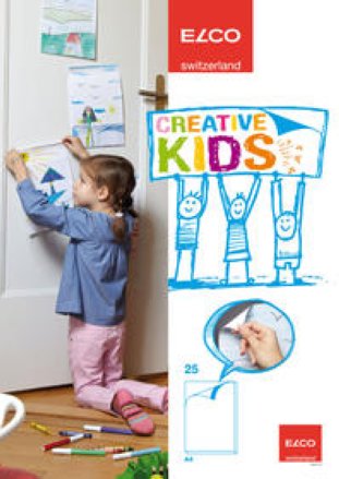 Elco Zeichenblock Creative Kids A4