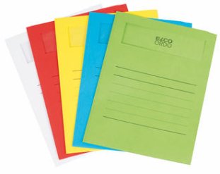 Elco Sichthüllen Ordo Volumino A4 mit Druck 120gr à 50