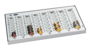Wedo Münzzählbrett Compakt Euro