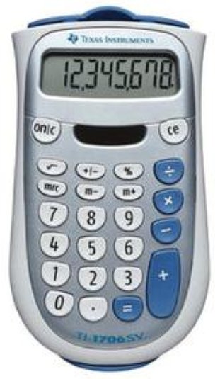Texas Instruments Taschenrechner TI-1706 SV 8 Stellen