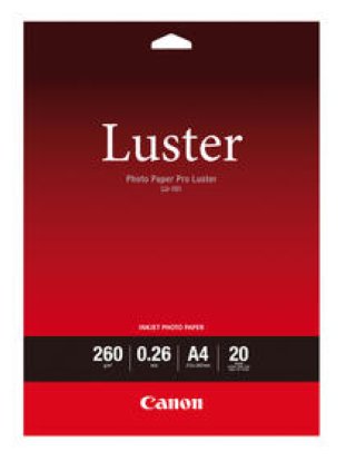 Canon Fotopapier Pro Luster LU-101 A4 260gr à 20