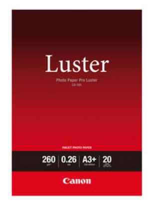 Canon Fotopapier Pro Luster LU-101 A3+ 260gr à 20