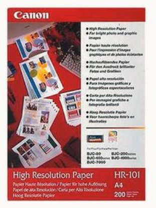 Canon InkJet Fotopapier High Resolution A4 105gr à 200