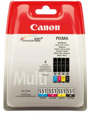 Canon InkJet CLI-551BCYM Multipack