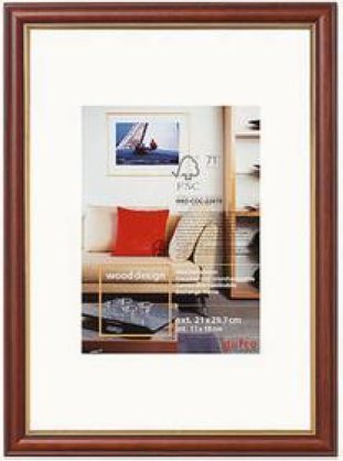 Dufco Holzrahmen dunkelbraun 30x40 cm