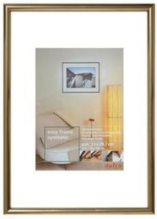Dufco Wechselrahmen Kunststoff gold 10.5x15 cm