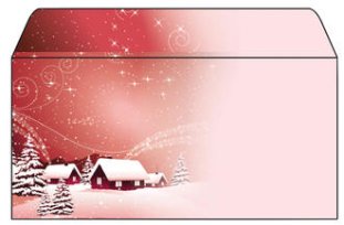 Sigel Weihnachtsbriefumschlag C5/6 90gr Silent Night