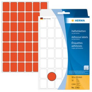 Herma Haftetiketten stark haftend 16x22mm à 32
