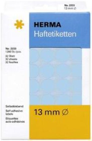 Herma Haftetiketten stark haftend 34x53mm à 32