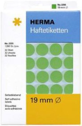 Herma Haftetiketten stark haftend 34x53mm à 32