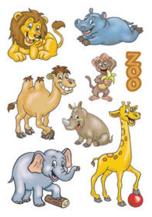 Herma Decor Stickers Zootiere