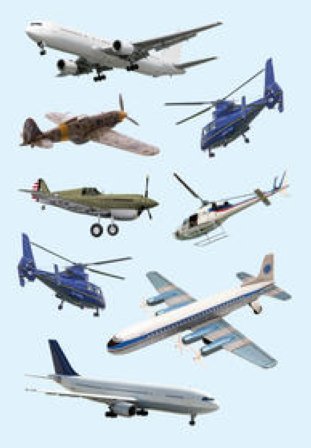 Herma Decor Sticker Flugzeuge