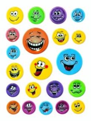 Herma Magic Sticker Gesichter