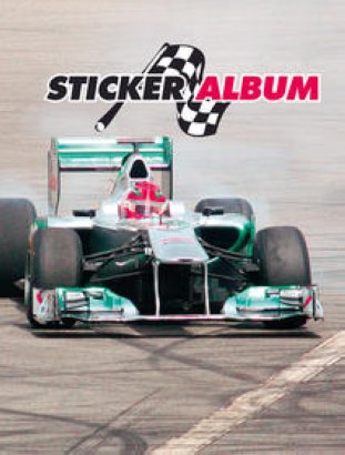 Herma Stickeralbum A5 Formel 1 16 Seiten