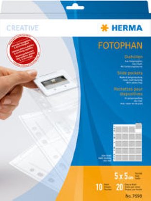 Herma Dia Hüllen 5x5 cm 10 Blatt