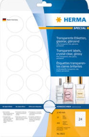 Herma Folienetiketten rund 40mm à 25