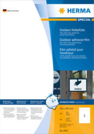 Herma Etiketten Outdoor strapazierfähig 210x297mm à 50