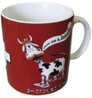 Tasse Swiss Jodler mit Jodlersequenz