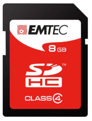 Emtec Secure Digital Card HC 8GB