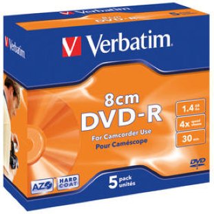 Verbatim DVD-R Jewel 1.4GB/4x5er Jewel Case