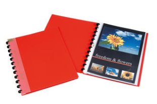 Adoc Sichtbuch Bind-Ex A4 mit 40 Taschen