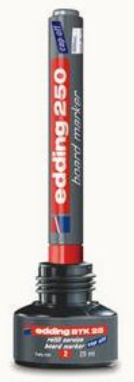 Edding Nachfülltusche Whiteboard Marker 25ml schwarz