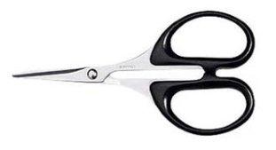 Lerche Silhouettenschere 11cm spitz für Rechts-/Linkshänder