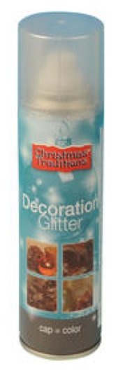 R+W Glitterspray silber 150 ml