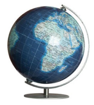 Columbus Globus DuoAzzurro Mini 12cm Deutsch