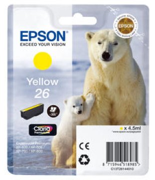 Epson InkJet 26 yellow