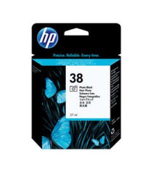HP InkJet 38 schwarz photo