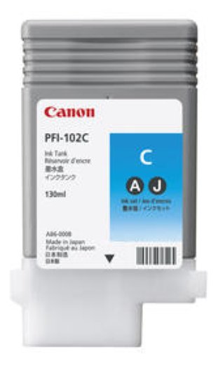 Canon InkJet PFI-102C cyan