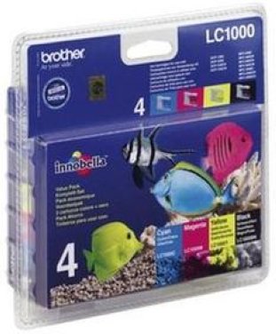 Brother InkJet Value Pack LC-1000VAL CMYBK