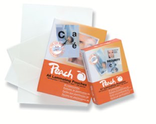 Peach Laminierfolien A6 80 Micron