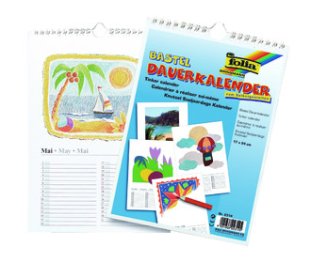 Folia Bastel-Dauerkalender 17x24cm