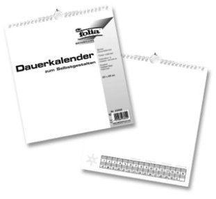 Folia Bastel-Dauerkalender 23x24cm