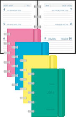 Adoc Taschenagenda Mini Agendex A7 1W/2S assortiert